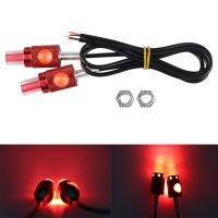 ราคา ไฟตาแมว LED 12V ไฟตาแมวมีข้าง 3Wไฟเลี้ยวแต่ง ไฟส่องป้ายทะเบียน 2ชิ้น เลือกสีได้ (19151208415)