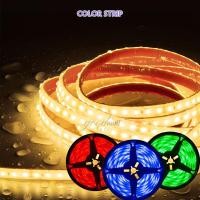 ราคา ไฟเส้นLED Strip 12v 5050 60 เม็ด เมตร 5 M แบบกันฝ IP65 ไฟตกแต่งไฟติดบ้าน แถบสำหรับตกแต่งบ้าน J136 (20620413763)