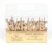 ราคา เทียนวันเกิด Happy birthday เทียนHBD เทียนปักเค้ก เทียนแฮปปี้เบิร์ดเดย์ (12116331890)