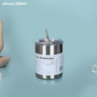 ราคา KS กระติกน้ำร้อนสแตนเลส ขนาด 600 มล 320 มล แก้ว 7 11 ฉนวนกันความร้อนแบบอเมริกัน ฉนวนกันความร้อนรถยนต์ ถ้วยอุ่นสำหรับกาแฟเย็น (19596156679)