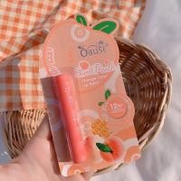 ราคา OB 1430 SWEET PEACH Change Color Lip Balm OBUSE ลิปบาล์ม เปลี่ยนสี บำรุงปาก (8289098889)