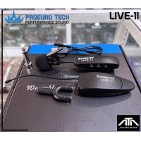 ราคา PROEUROTECH LIVE 11 ไมค์ไลฟ์สด ชาร์จแบตได้ LIVE 11 LIVE11 PRO EUROTECH โปรยูโรเทค ไมค์ลอย ไมค์ลอยหนีบเสือ ไมค์ลอยหนีบ (16271546954)