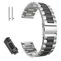 ราคา สายเหล็กสแตนเลส18มม 20มม 22มม 24มม สายนาฬิกาข้อมือสายรัด Fitbit นาฬิกาสแตนเลสสายรัดโลหะสำหรับบุรุษและสตรีเหมาะกับ Samsung Huawei ฟอสซิลสมาร์ทวอท์ช (17635626655)