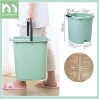 ราคา Homenhome ถังแช่เท้าพร้อมอ่างอาบน้ำพลาสติกอ่างวางเท้าเพื่อสุขภาพและอ่างอาบน้ำ (10057305811)