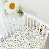 ราคา Lalemon ผ้าปูเตียงเด็ก แบบรัดมุม Baby Crib Sheet 120x65 cm ผ้าปูที่นอนเด็ก cotton ไร้สารเรืองแสง ผ้าปูเตียงเด็ก Ikea (18931892545)