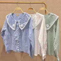 ราคา Basic pastel shirt เสื้อเชิ้ตสีพื้น ผ้าคอตตอนลินิน (19668307455)