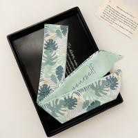 ราคา ริบบิ้นผูกคอลายดอกไม้สำหรับที่รัดผมอเนกประสงค์ผ้าผูกคอหูกระต่ายกระเป๋าเครื่องประดับผ้าพันคอ (19105365432)