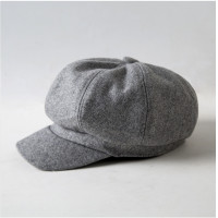 ราคา หมวกเบเร่ต์ Beret hat หมวกเบเร่ต์ สีพื้น สำหรับผู้ชาย สไตล์วินเทจ (17446464098)