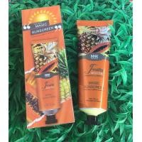 ราคา NNK nongnaka magic sunscreen fruity white กันแดดน้องนะคะ สูตรฟรุ๊ตตี้ กันแดดสำหรับผิวกาย เนื้อบางเบา ไม่เหนียวเหนอะหนะ กลิ่นหอมผลไม้ 100 กรัม (9083420783)