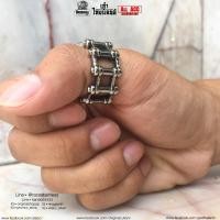 ราคา แหวนโซ่ เนื้องานแท้ งานสแตนเลสแท้100 ใส่ได้ทั้งชายและผู้หญิง มีไซส์ พร้อมส่ง 316L ร้านallacc (1380226345)