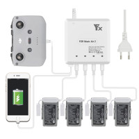 ราคา ของแท้ 100 ที่ชาร์จแบตเตอรี่Mavic Air 2อัจฉริยะฮับชาร์จไฟAC 100 240VสำหรับDJI Mavic Air2แบตเตอรี่การบินข้อมูลจำเพาะ ปลั๊กแบบอังกฤษ (6141520067)