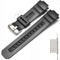 ราคา สายนาฬิกาเรซิน AW591ยาง G SHOCK นาฬิกา Casio AW 590 101ผู้ชายกันน้ำได้สายรัดข้อมืออุปกรณ์เสริมสำหรับนาฬิกาขนาด16มม (18127564504)