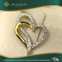 ราคา จี้หัวใจฝังงานเพชรแท้เบลเยี่ยม เพชรสวย น้ำขาว ไฟวิ้งๆทอง1 68กรัม เพชร28 0 28กะรัต สามารถสวมใส่ได้ทุกวัน สินค้ามีใบรับประกัน (10147894480)