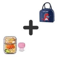 ราคา กล่องแก้วถนอมอาหาร Lunchbox กล่องใส่ข้าว กล่องแก้วเก็บอาหาร ชุดกล่องข้าว SUPER LOCK กล่องอาหาร เข้าเวฟได้ กล่องข้าวแบบพกพา มีกระเป๋าเบนโตะ (20741250521)