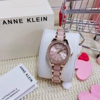 ราคา นาฬิกาข้อมือผู้หญิงWomens watch Anne Klein TD AK 3212LPRG สแตนเลส สวยมาก กันน้ำได้ ส่งฟรี (17284765745)