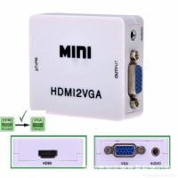 ราคา กล่องแปลงสัญญาณภาพ HDMI To VGA กับ VGA TO HDMI Converter With (9506834716)