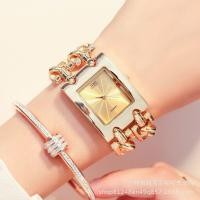 ราคา นาฬิกาควอทซ์แฟชั่นชุบด้วยไฟฟ้า G D นาฬิกาสตรีสองสายสำหรับยุโรปและอเมริกา G0230 (15911228632)