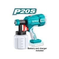 ราคา ของแท้100 ส่งฟรี TOTAL กาพ่นสี แบตเตอรี่ ไร้สาย 20V รุ่น TSGLI2001 (15238353568)