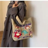 ราคา 23110502แฟชั่นผ้าใบกระเป๋าผู้หญิงลำลองการ์ตูนกระเป๋า ACE (20846061953)