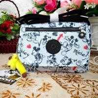 ราคา กระเป๋าสะพาย KIPLING Mickey Mouse SABIAN CROSSBODY MINI BAG งานแบรนด์แท้ (678114976)