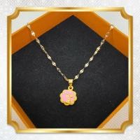 ราคา สร้อยงาน Stainless Steel แบบเรียบๆสวยเก๋ วิ๊งๆระยิบระยับ พร้อมจี้มงคล หุ้มทองพร้อมส่งจ้า แถมซองซิลิโคนถนอมสายทุกเส้น (18125156769)