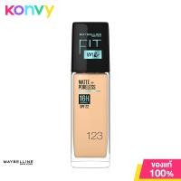 ราคา Maybelline เมย์เบลลีน รองพื้น Fit Me Matte And Poreless Liquid Foundation 30ml (19847355713)