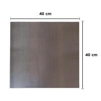 ราคา แผ่นเหล็ก หนา 3 mm ขนาด 40x40 cm 30x30 cm 40x80 cm 30x60 cm เรียบ (21133276652)