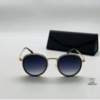 ราคา แว่นกันแดด GAMT ขนาด54MM ทรงกลมเลนส์ดำตัดขอบทอง GAMT Circle Gold Black Color Fashion Designer Retro Style 54mm Sunglasses (18075947057)