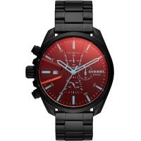 ราคา Diesel Mens MS9 Chronograph Quartz Watch Black Red (20363790652)