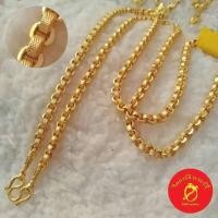 ราคา สร้อยคอลายทาโร่โปร่ง 2 สลึง 50สตางค์ ทองโคลนนิ่ง ทองชุบ ทองไมครอน ทองปลอมเหมือนจริง (12103868549)
