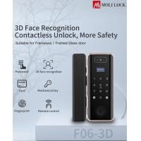 ราคา กลอนประตูดิจิตอล Digital รุ่น Model F06 บานเลื่อน บานผลัก Pincode Keycard Fingerprint Face Scan Bluetooth Application Application (20699672563)