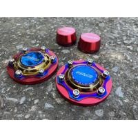 ราคา ฝาดุมล้อ ฝาครอบดุมล้อไทเทสีแดง ใส่ได้กับรถรุ่น D max ตัวเตี้ย เชฟตัวเตี้ย (17079680661)