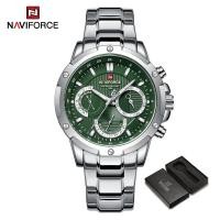 ราคา NAVIFORCE Men Business Watch Casual Wristwatch Waterproof 3ATM Quartz Chronograph Gold Watches Stainless Steel Original Brand (20682010257)