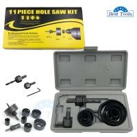 ราคา โฮลซอ เจาะไม้ ดอกสว่าน โฮลซอ เจาะฝ้า เจาะพลาสติก 11ชิ้น เหล็กอย่างดี (10660909338)