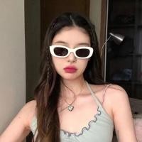 ราคา แว่นตากันแดด Cat Eye แว่นตากันแดดผู้หญิง Retro กรอบแว่นตา แว่นทรงเหลี่ยม (19671793205)