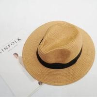 ราคา HatforU หมวกปานามา สีขาว ปีกกว้าง 7 cm งานสวยๆค่ะ (16542506217)