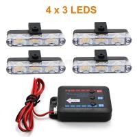 ราคา ไฟ LED ติดกระจังหน้ารถแบบ3ดวงโคมไฟเตือนไฟกระพริบสีแดงสีน้ำเงินสีเหลืองสัญญาณไฟฉุกเฉินสำหรับรถกู้ภัย (21170451680)
