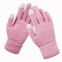 ราคา ถุงมือไหมพรมทัชสกรีน ใส่ได้ชาย หญิง สต็อคในไทย (16108422060)