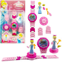 ราคา พร้อมส่ง นาฬิกาเด็ก LEGO นาฬิกาดิจิตอล นาฬิกาเด็กผู้หญิง และเด็กชาย นาฬิกาเลโก้ และโมเดลเจ้าหญิง หมุนได้ (16611041733)