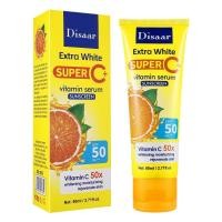 ราคา Disaar Extra Protect SUPERC ครีมกันแดด SPF60 PA ซึมไว ไม่มัน ไม่อุดตัน สำหรับผิวแพ้ง่าย กันแดดทาหน้า กันแดดทาตัว ขนา (17865464171)
