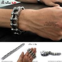 ราคา สร้อยข้อมือ โซ่bigbike เลสเงิน เนื้องานแท้ งานสแตนเลสแท้316L 100 รุ่นนิยม (13512823519)