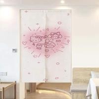 ราคา Sanrios Heltchini Kuromi Kawaii อะนิเมะรอบเด็กการศึกษาผ้าประตูม่านน่ารักการ์ตูนบ้านห้องนอนประตูม่าน (20468916156)