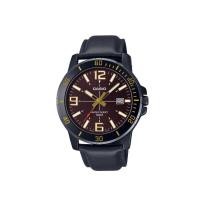 ราคา นาฬิกาข้อมือ Casio รุ่น MTP VD01BL 5B นาฬิกา นาฬิกาผู้ชาย สายหนัง อนาล็อค กันน้ำ ของแท้ 100 ประกันศูนย์เซนทรัล 1 ปี (15128990320)