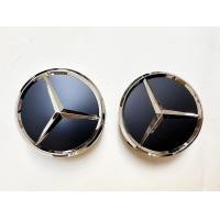 ราคา ฝาครอบดุมล้อ Benz 75mmจำนวน4ชิ้นฟาล้อแม็ก Mercedes Benz เบนซ์ ML S E C AMGฝาครอบล้อลายช่อมะกอกสำหรับสีดำ สีเงิน น้ำเงิน BENZ AMG GLK W211 W212 W204 2014 2015 GLC ML GL (20997814909)