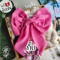 ราคา โบว์ใหญ่ ผ้านิ่ม 2 ชั้น โบว์ติดผม กิ๊บโบว์ โบว์ใหญ่ โบว์ประดับผม (20142568616)