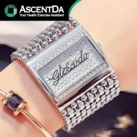 ราคา Han Edition สไตล์แฟชั่น Swarovski นาฬิกาข้อมือกันน้ำเพชรนาฬิกาแฟชั่นสร้อยข้อมือเพชรประดับนาฬิกา Retro สายเหล็กนาฬิกา26 (17394293581)