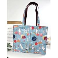 ราคา กระเป๋าผ้าเคลือบกันน้ำ A4 ทรงนอน สะพายไหล่ ขนาด 14 ใส่เอกสาร ใส่แฟ้มได้ จุมากๆ (20365288436)