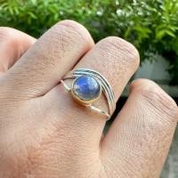 ราคา แหวนพลอยแท้ ลาบราโดไรท์ 8 8มิล แหวนเงินแท้925 พลอยแท้ แหวนพลอยแท้100 แหวนเงินแท้100 (21090672934)