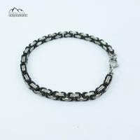 ราคา BN33 สร้อยข้อมือ บาหลี สแตนเลสแท้ 4 มิล ยาว 20 ซม สแตนเลสแท้ สร้อย กำไล สร้อยสแตนเลส ลายโซ่ สองกษัตริย์ (11226658237)