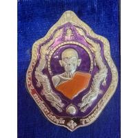 ราคา รุ่นพุทธคุณพันล้าน เนื้อทองทิพย์ ลงยาม่วง เลข 792 หลวงปู่บุญมา (15641456139)